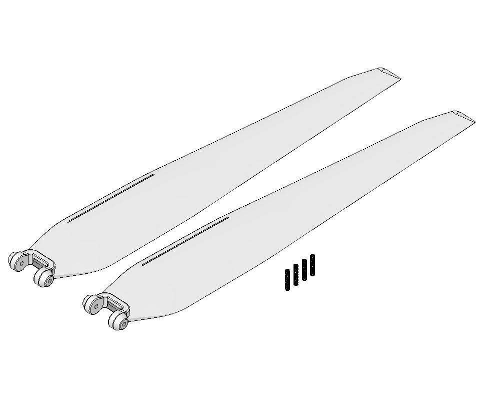 FUNCOPTER â€“ Pale rotor principal